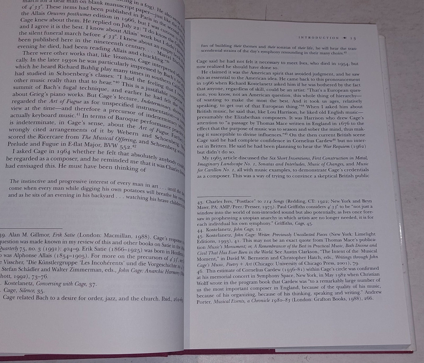 CageTalk: Dialogues with and about John Cage by Peter Dickinson. Hardback 20067