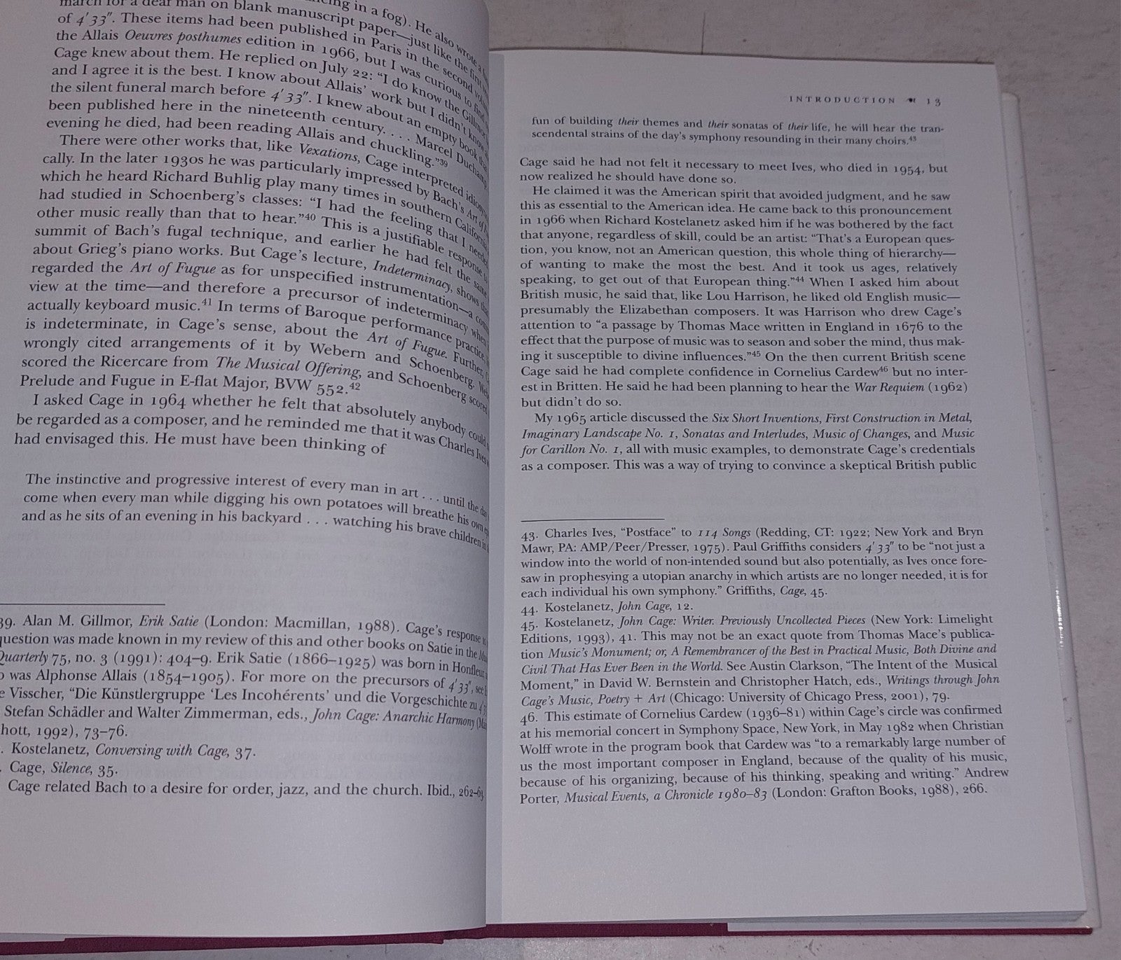 CageTalk: Dialogues with and about John Cage by Peter Dickinson. Hardback 20067