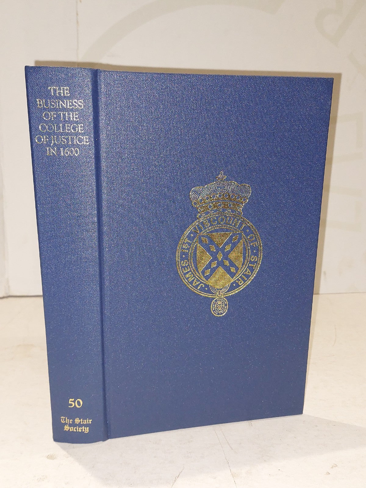 The Business of the College of Justice In 1600,  W. Coutts, 2003, Stair Society.0