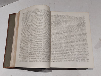 A Complete Concordance to the Old and New Testament By Cruden (1842) Leather Hb8