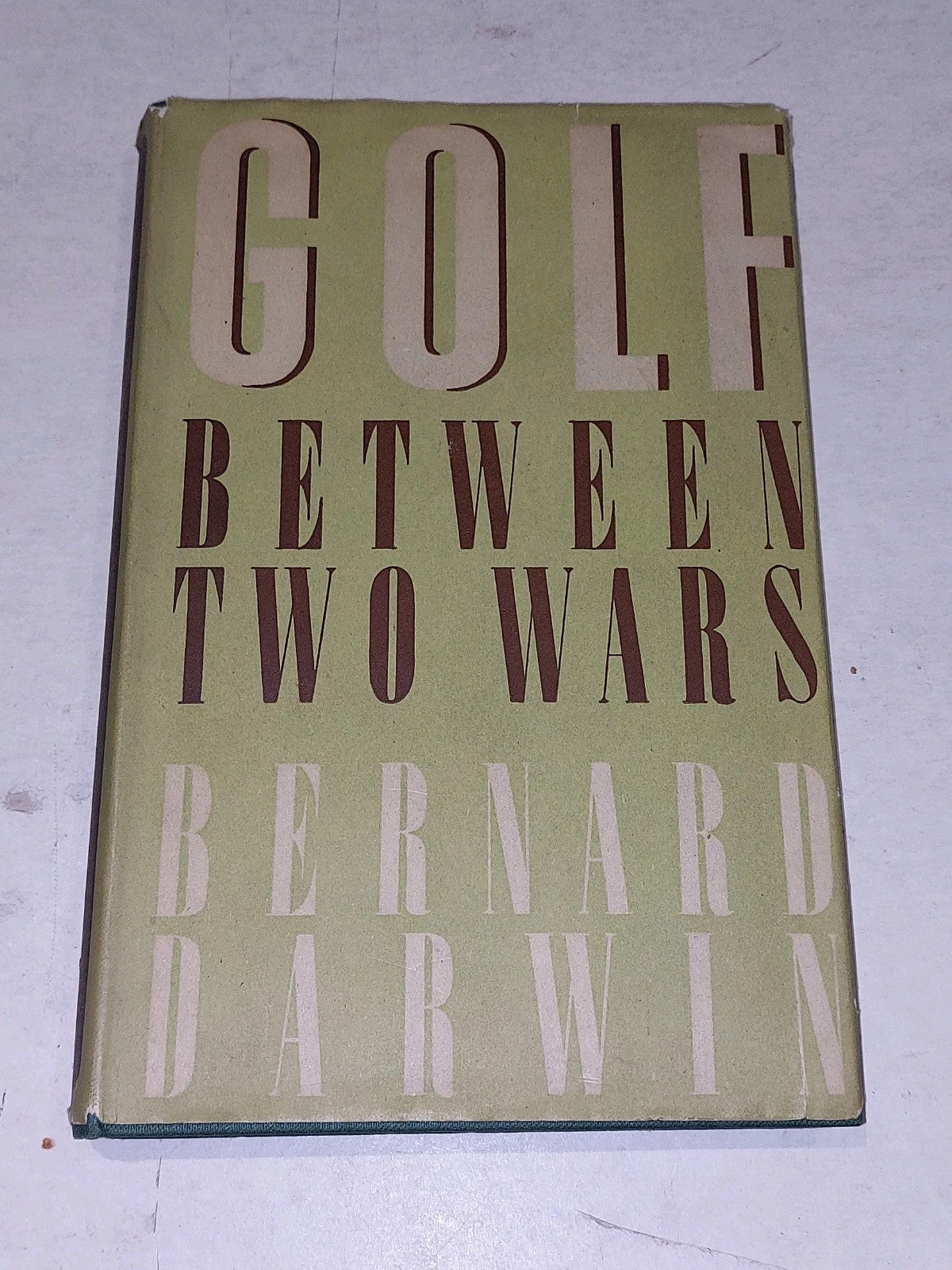 Golf Between Two Wars, Bernard Darwin 2nd Impression (1947) [Chatto & Windus] DJ0