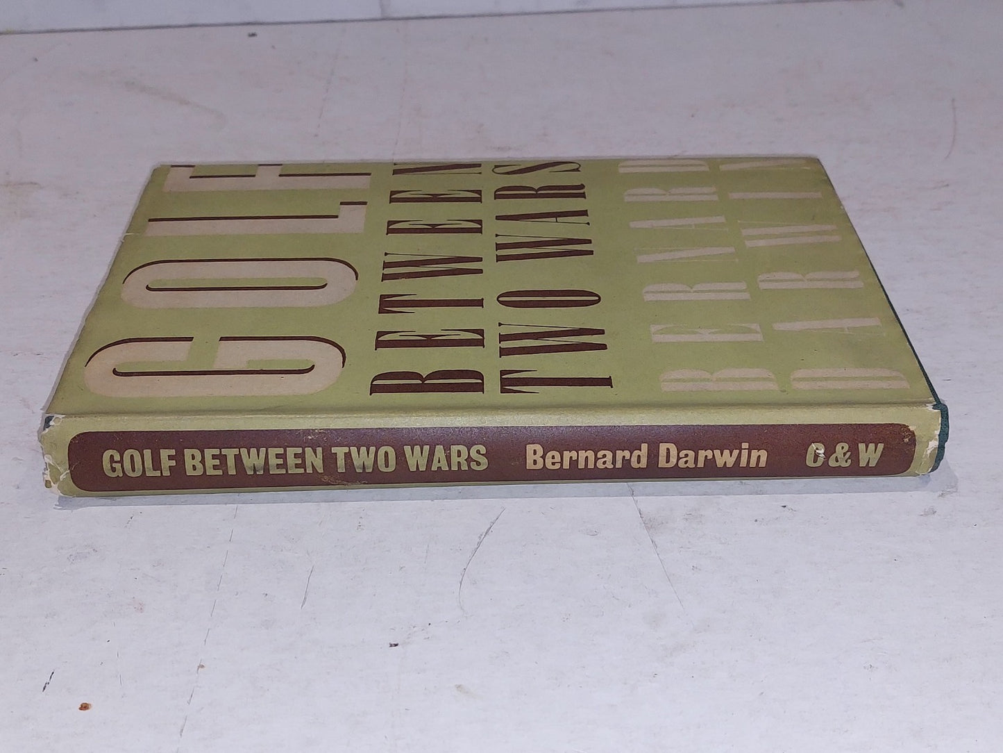Golf Between Two Wars, Bernard Darwin 2nd Impression (1947) [Chatto & Windus] DJ1