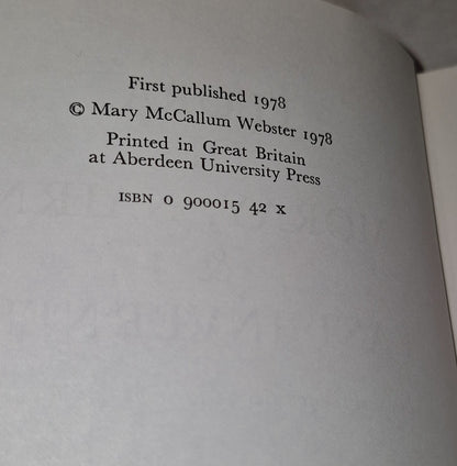 Flora of Moray, Nairn & East Inverness By Mary McCallum Webster (1978) Hb Book5